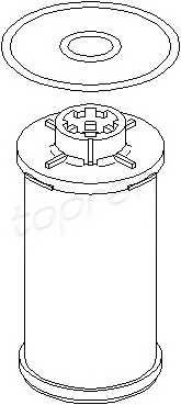 TOPRAN 113 241 Гидрофильтр, автоматическа...