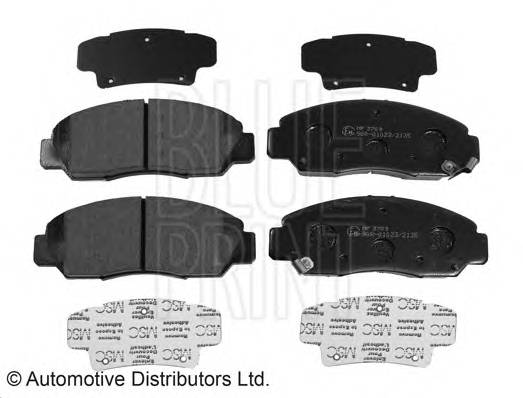 BLUE PRINT ADH24283 Комплект тормозных колодок... BLUE PRINT ADH24283 Комплект тормозных колодок...