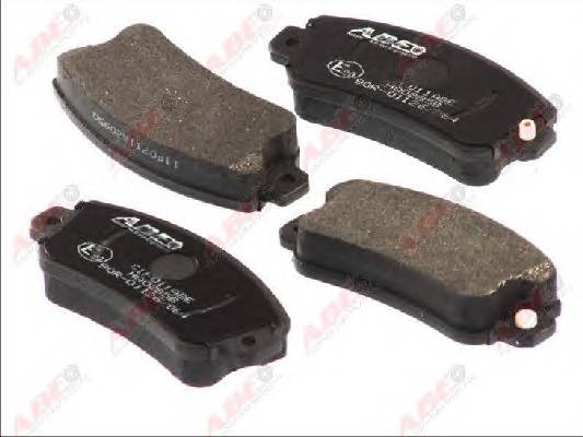 ABE C1F011ABE Комплект тормозных колодок