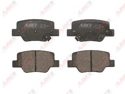 ABE C22041ABE Комплект гальмівних колодо... ABE C22041ABE Комплект гальмівних колодо...