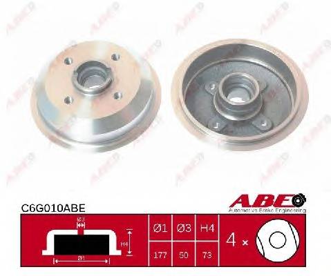 ABE C6G010ABE Тормозной барабан