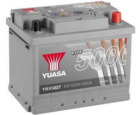 YUASA YBX5027 AKUMULATOR 62AH/620A P YUASA ELITE