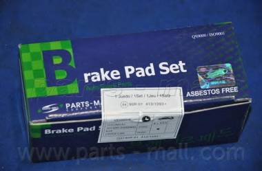 PARTS-MALL PKA-E28 Комплект тормозных колодок... PARTS-MALL PKA-E28 Комплект тормозных колодок...