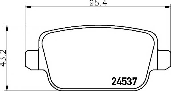 TEXTAR 2453701 Комплект тормозных колодок... TEXTAR 2453701 Комплект тормозных колодок...