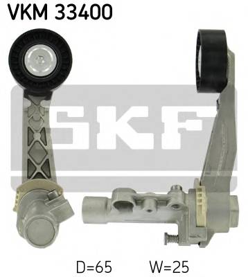 SKF VKM 33400 Натяжной ролик, поликлинов