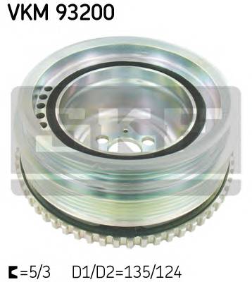 SKF VKM 93200 Ременный шкив, коленчатый в... SKF VKM 93200 Ременный шкив, коленчатый в...