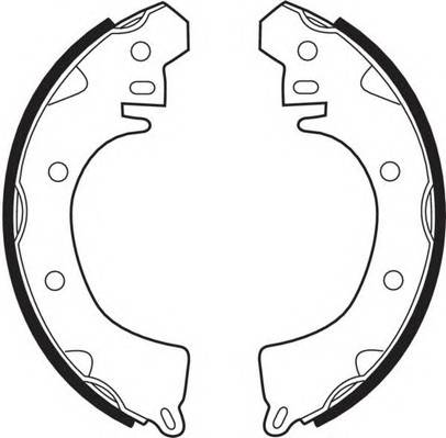 FERODO FSB228 Комплект тормозных колодок