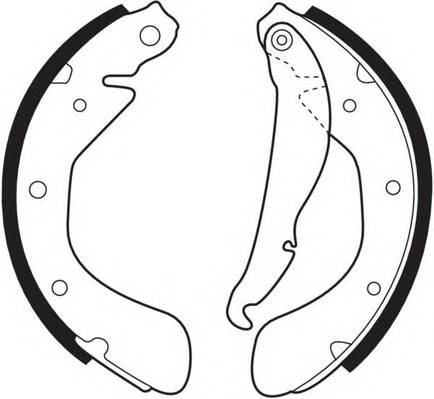 FERODO FSB335 Комплект тормозных колодок