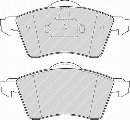 FERODO FVR1163 Комплект тормозных колодок...