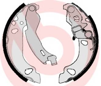 BREMBO S 23 522 Комплект тормозных колодок BREMBO S 23 522 Комплект тормозных колодок