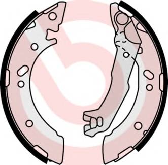 BREMBO S 30 510 Комплект гальмівних колодо... BREMBO S 30 510 Комплект гальмівних колодо...