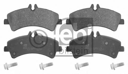 FEBI BILSTEIN 16709 Комплект гальмівних колодо... FEBI BILSTEIN 16709 Комплект гальмівних колодо...
