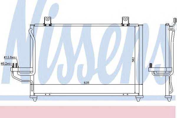 NISSENS 94422 Конденсатор, кондиционер NISSENS 94422 Конденсатор, кондиционер