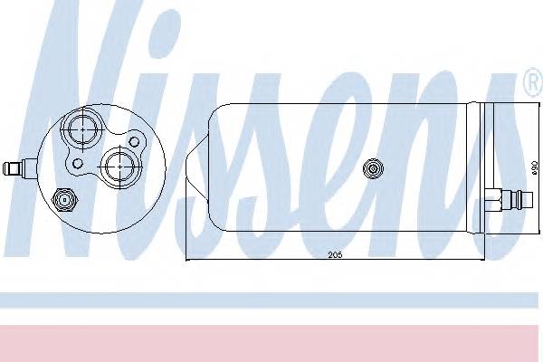 NISSENS 95329 Осушитель, кондиционер