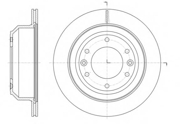 ROADHOUSE 61397.10 Тормозной диск ROADHOUSE 61397.10 Тормозной диск