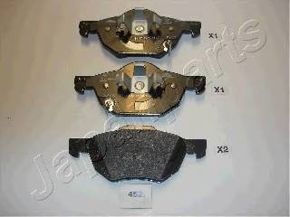 JAPANPARTS PA-452AF Комплект тормозных колодок... JAPANPARTS PA-452AF Комплект тормозных колодок...