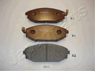 JAPANPARTS PA-H01AF Комплект гальмівних колодо... JAPANPARTS PA-H01AF Комплект гальмівних колодо...