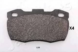 JAPANPARTS PA-L02AF Комплект гальмівних колодо... JAPANPARTS PA-L02AF Комплект гальмівних колодо...