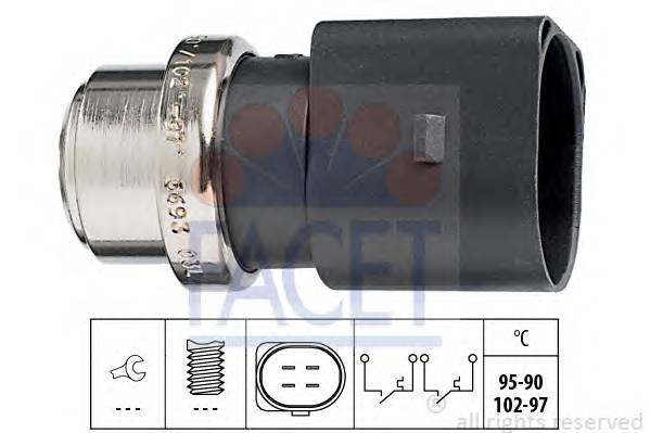 FACET 7.5693 Термовыключатель, вентилят...