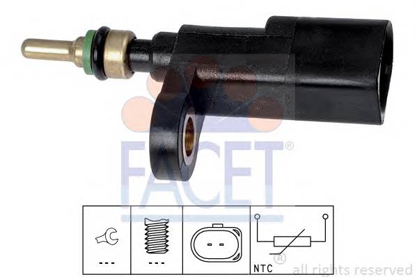 FACET 73355 1 830 200 Датчик температуры