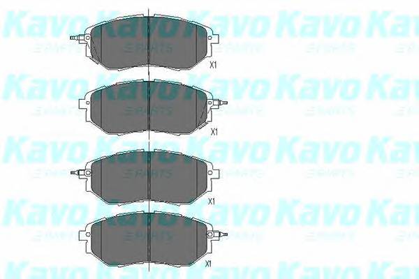 KAVO PARTS KBP-8020 Комплект тормозных колодок... KAVO PARTS KBP-8020 Комплект тормозных колодок...