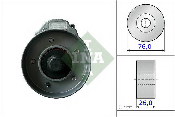INA 534 0135 30 Натяжная планка, поликлино... INA 534 0135 30 Натяжная планка, поликлино...