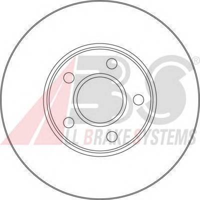 A.B.S. 17416 Гальмівний диск