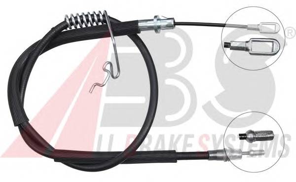 A.B.S. K13960 Трос, стоянкова гальмівна с... A.B.S. K13960 Трос, стоянкова гальмівна с...