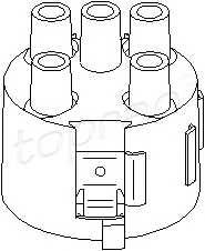 TOPRAN 100 277 Крышка распределителя зажи