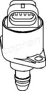 TOPRAN 721 455 Поворотная заслонка, подво... TOPRAN 721 455 Поворотная заслонка, подво...
