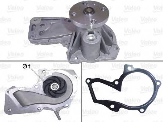 VALEO 506893 POMPA WODY VALEO 506893 POMPA WODY