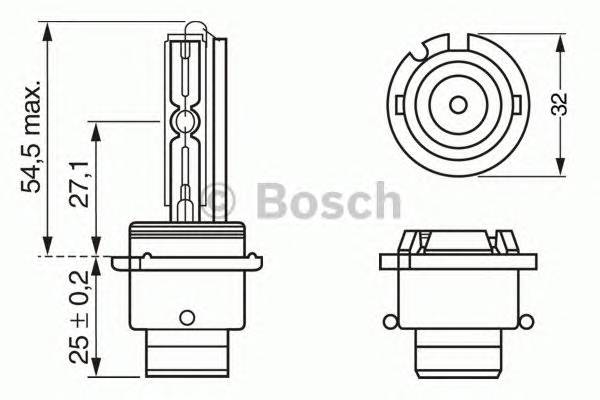 BOSCH 1 987 302 903 Лампа накаливания, основна