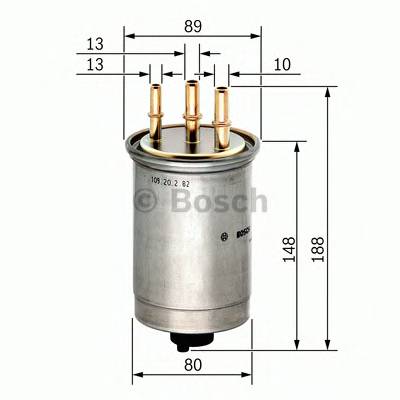 BOSCH 0 450 906 508 Топливный фильтр