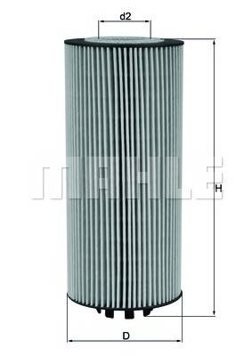 KNECHT OX 987D Масляный фильтр