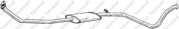 BOSAL 288-891 Середній глушник вихлопних... BOSAL 288-891 Середній глушник вихлопних...