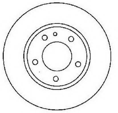 JURID 561520JC Тормозной диск