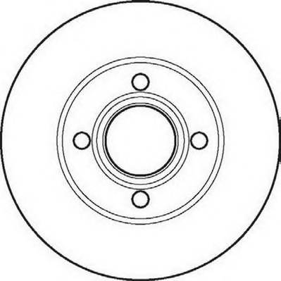 JURID 561691JC Гальмівний диск JURID 561691JC Гальмівний диск