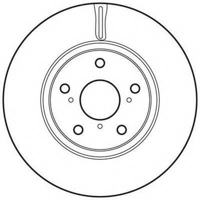JURID 562649JC Тормозной диск JURID 562649JC Тормозной диск