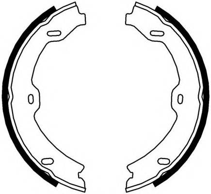 FERODO FSB4002 Комплект гальмівних колодо...