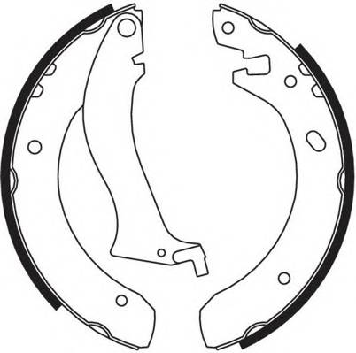 FERODO FSB556 Комплект тормозных колодок