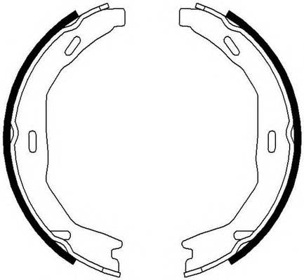 FERODO FSB690 Комплект тормозных колодок