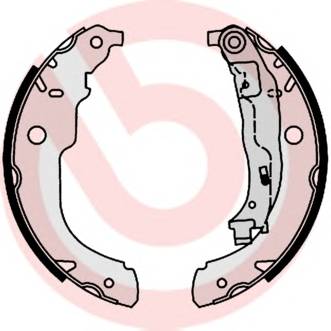 BREMBO S 61 528 Комплект гальмівних колодо... BREMBO S 61 528 Комплект гальмівних колодо...