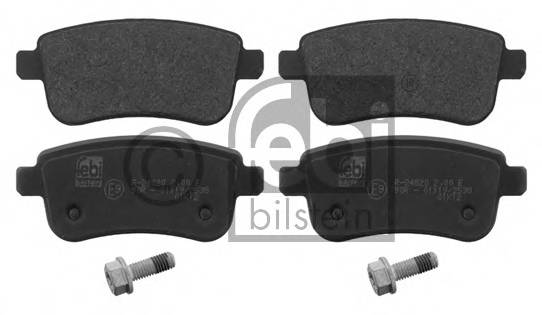 FEBI BILSTEIN 16784 Комплект гальмівних колодо...