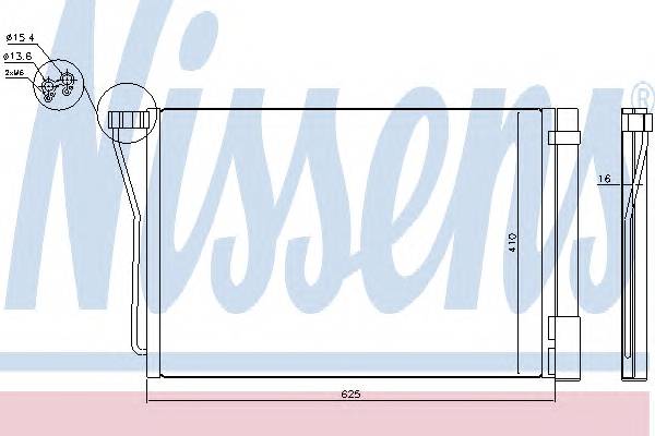 NISSENS 940418 Конденсатор, кондиционер