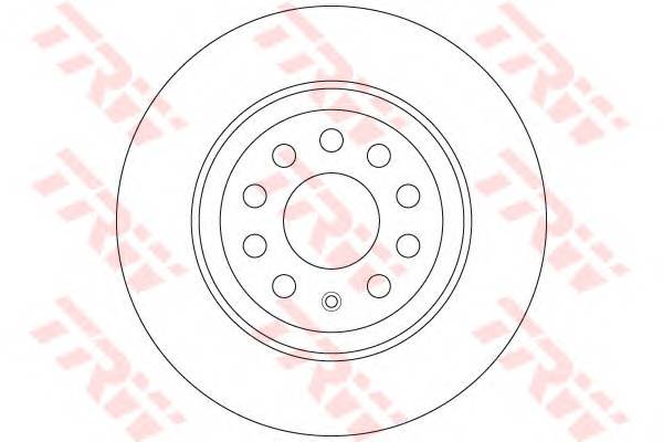 TRW DF6504 Тормозной диск
