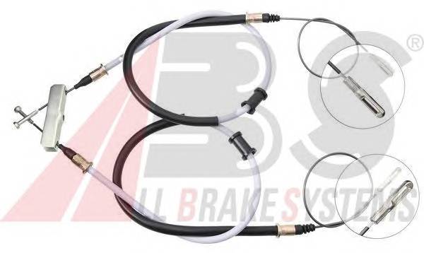 A.B.S. K11435 Трос, стояночная тормозная 