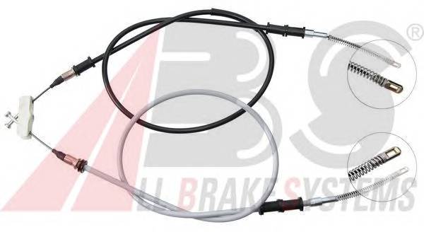 A.B.S. K12056 Трос, стояночная тормозная 