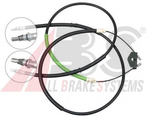 A.B.S. K17402 Трос, стояночная тормозная 