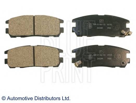 BLUE PRINT ADZ94216 Комплект тормозных колодок