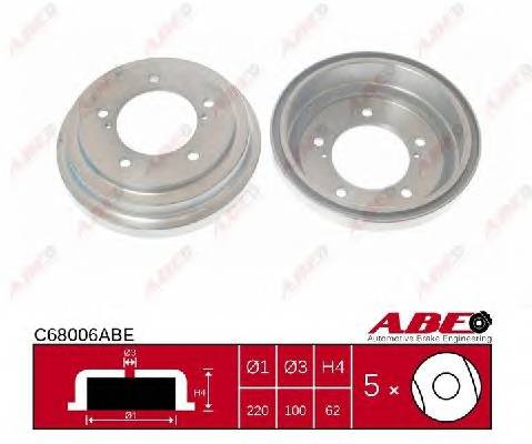 ABE C68006ABE Тормозной барабан